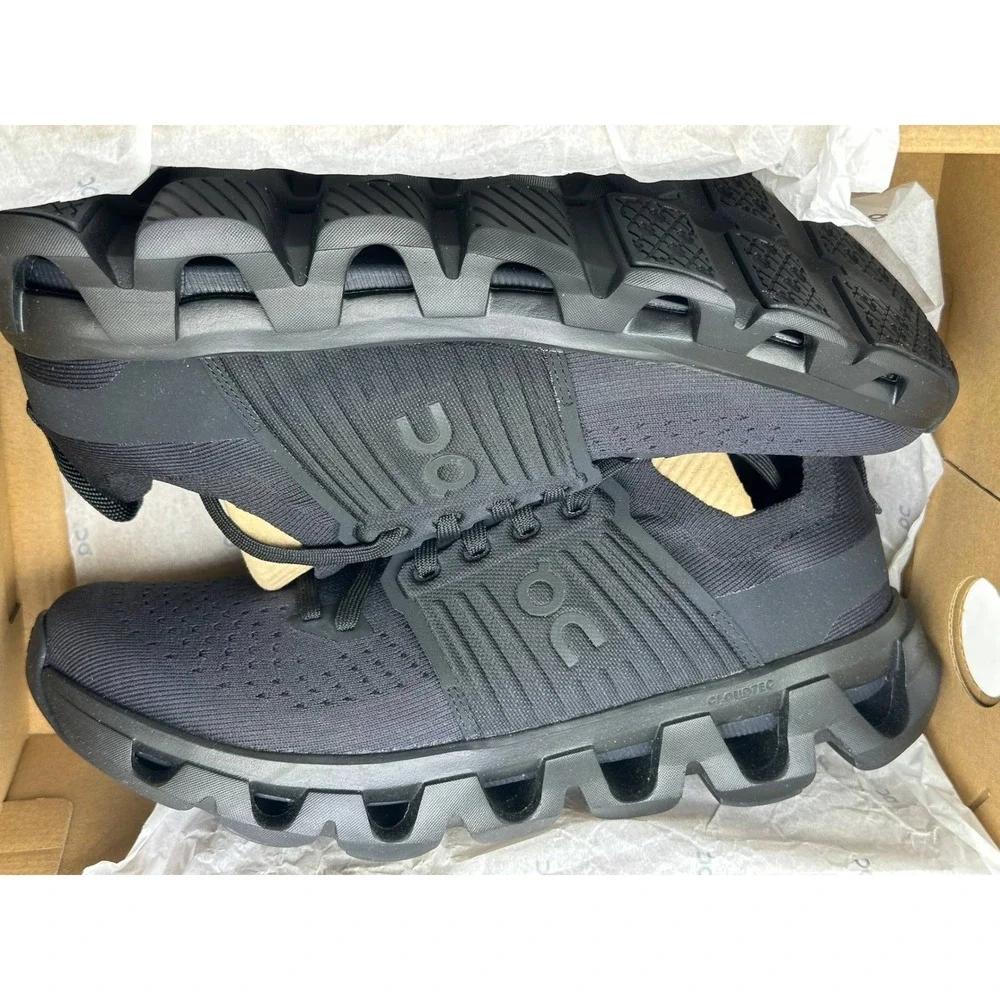 On Running Cloudswift 4 Mens Black Eclipse Road Running Shoes F10130106 Size 9.5